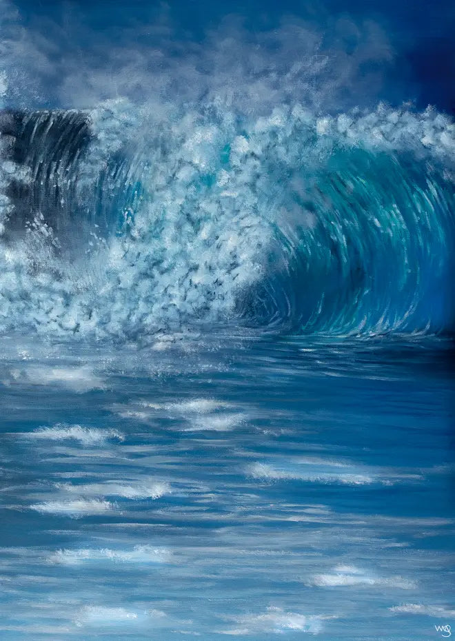 Inspiring Wave | 50x70cm Oil Painting