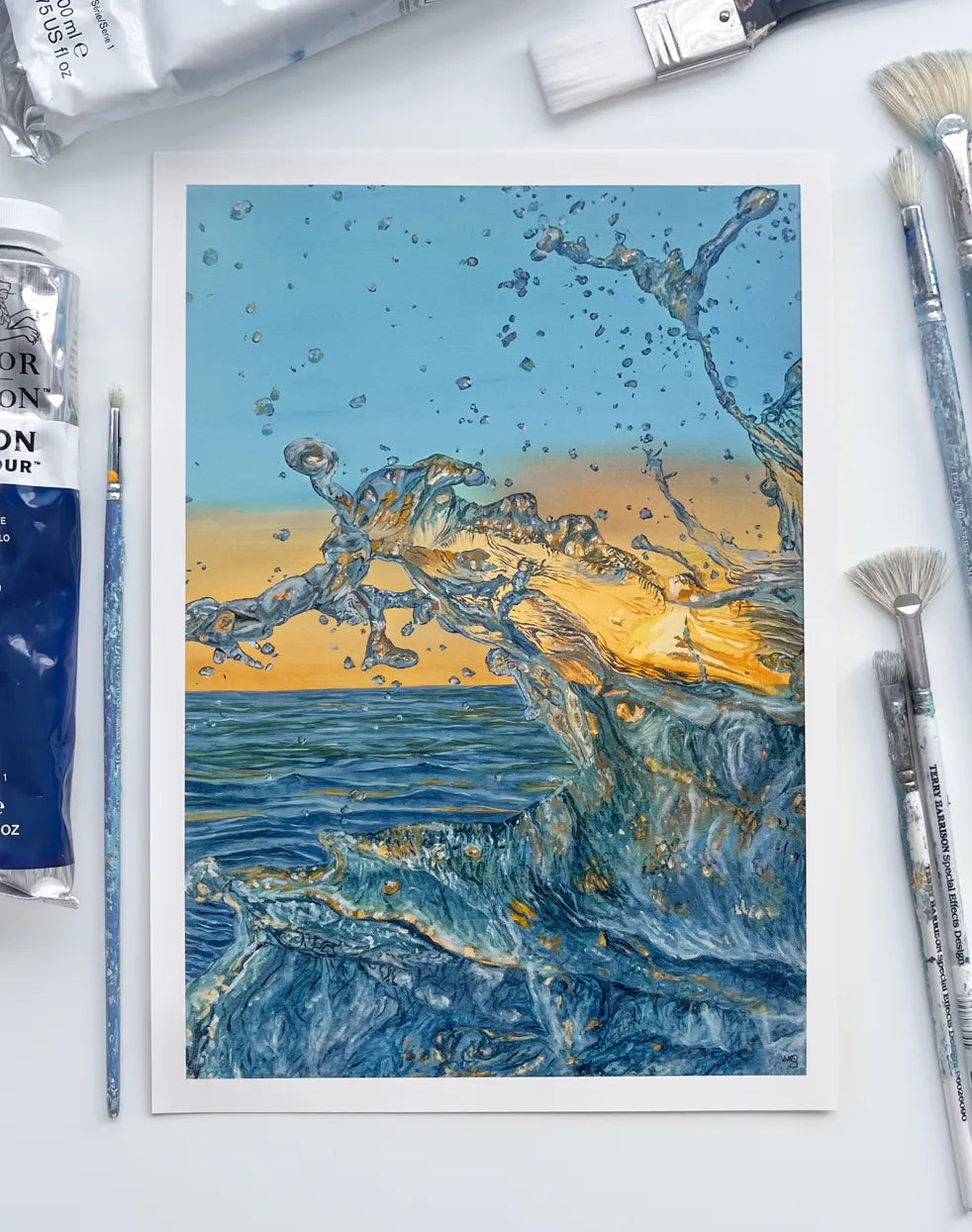 "Ocean Splash" Print