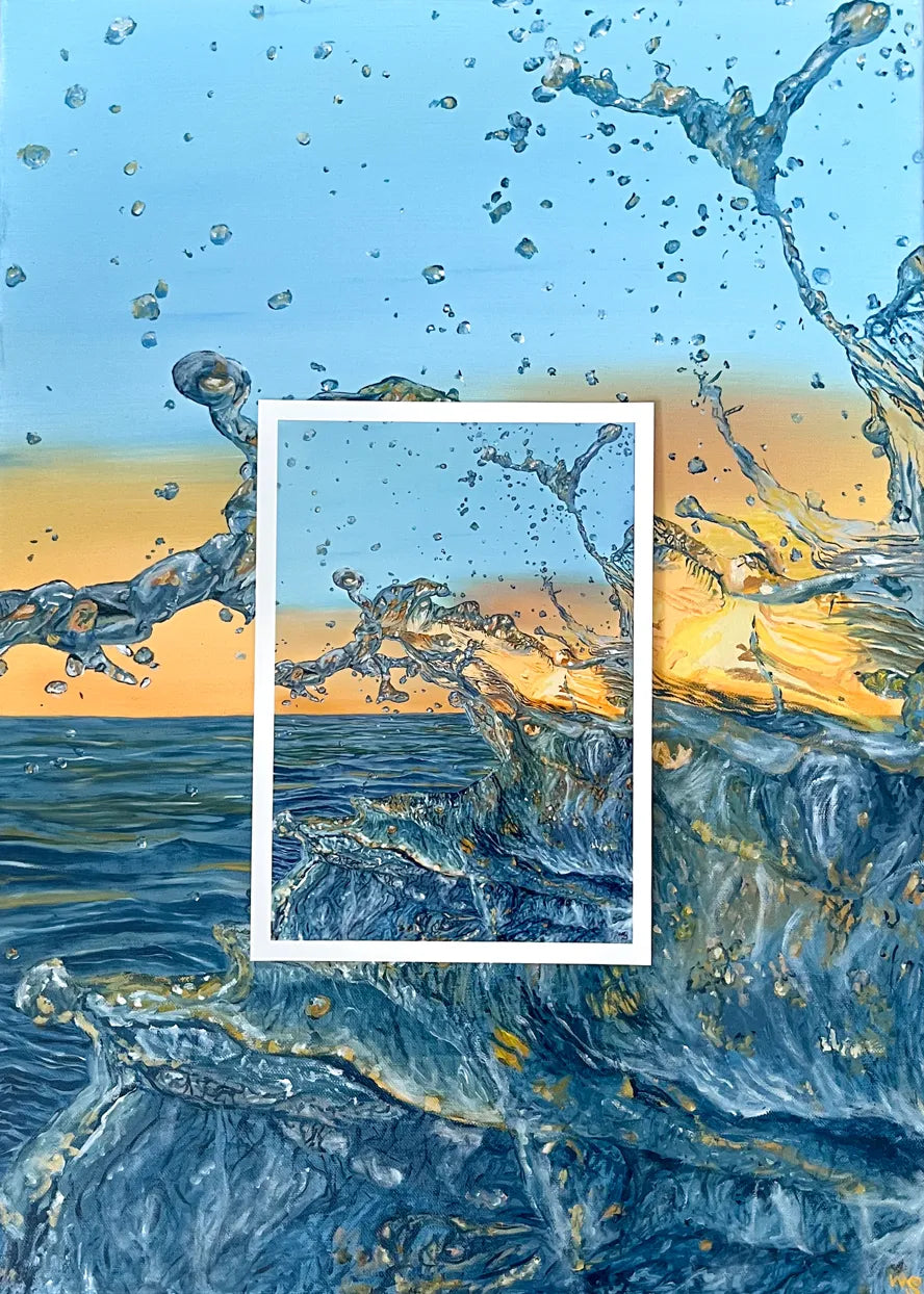 "Ocean Splash" Print