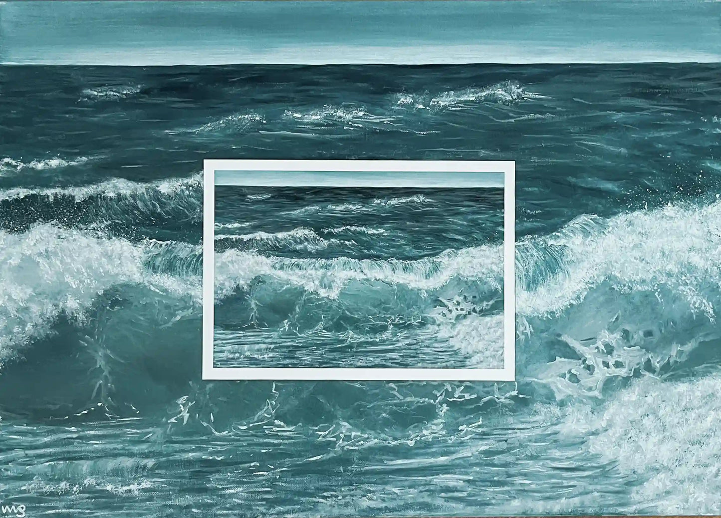 Ocean Wave | 70x50cm Oil Painting