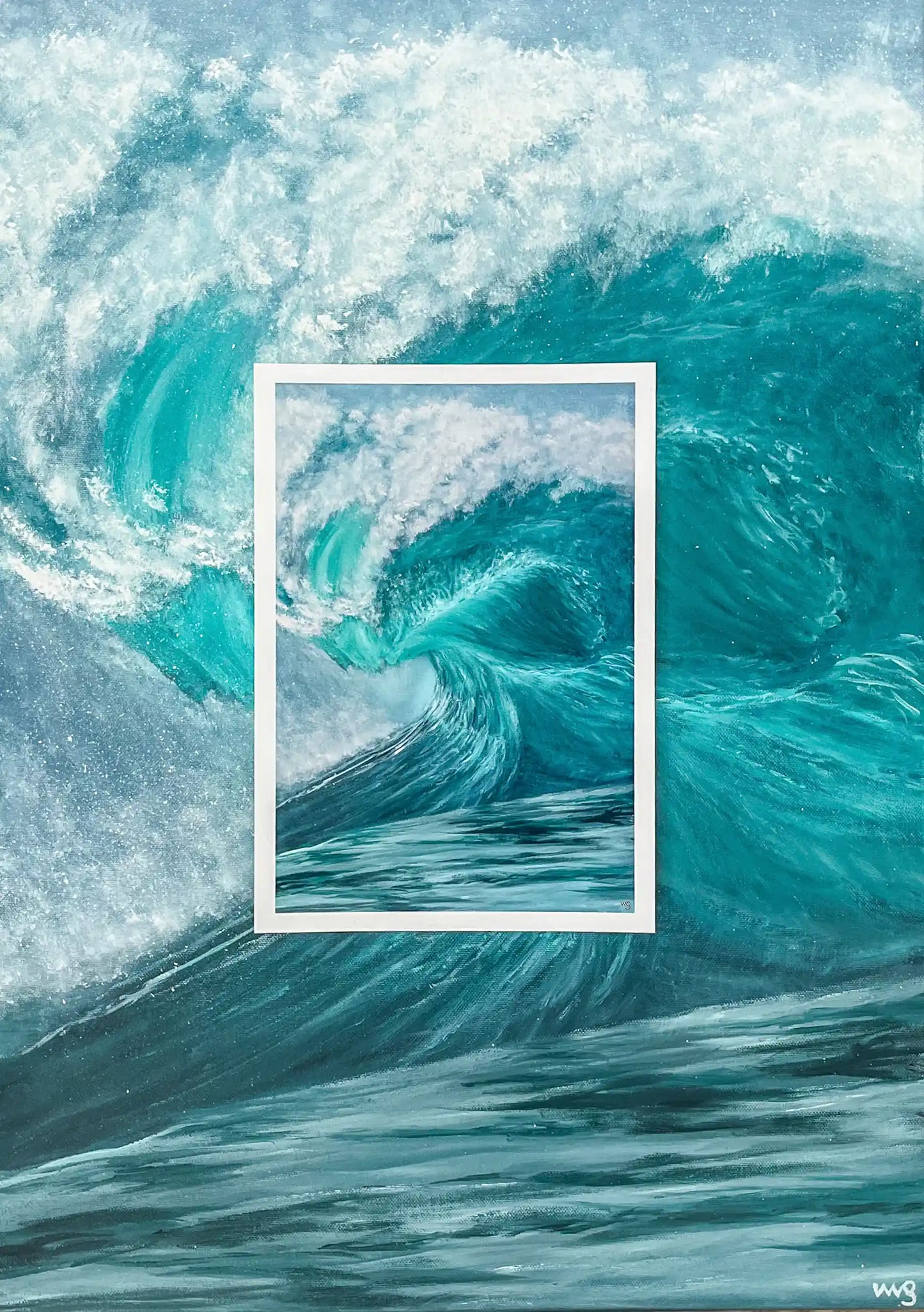 Power of the Ocean | 50x70cm Oil Painting