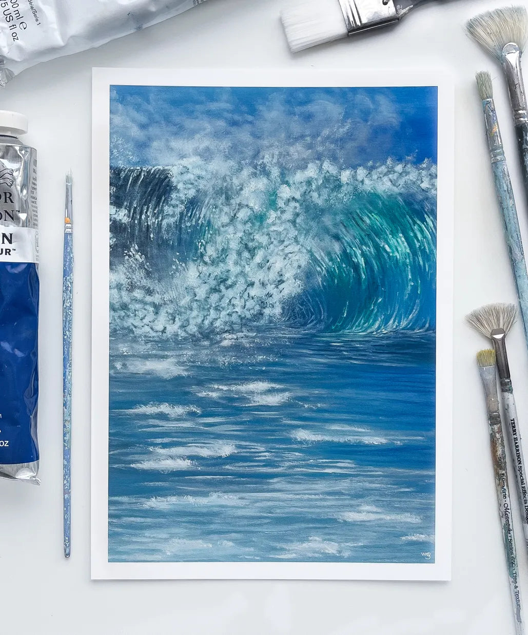 "Inspiring Wave" Print