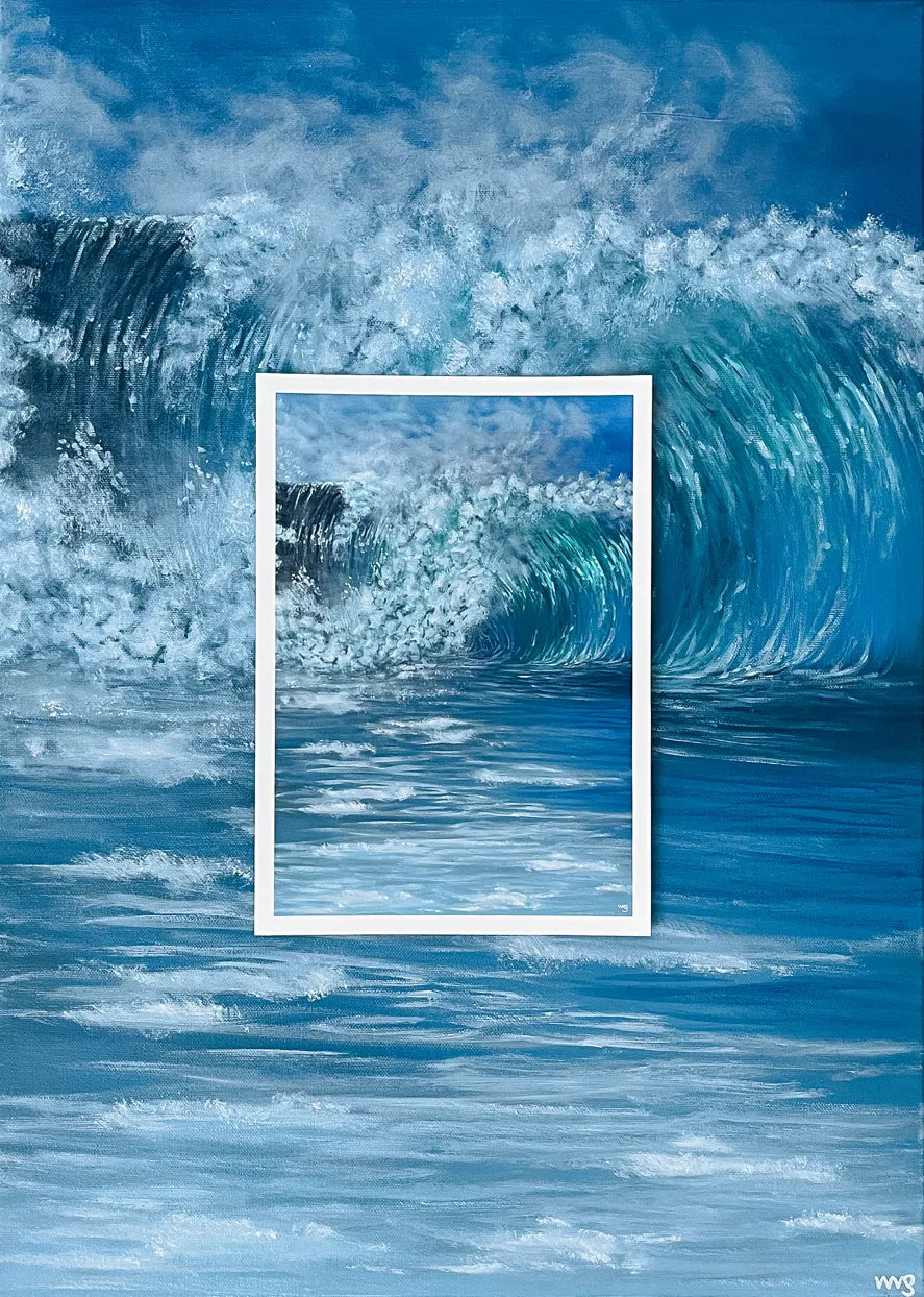 Inspiring Wave | 50x70cm Oil Painting