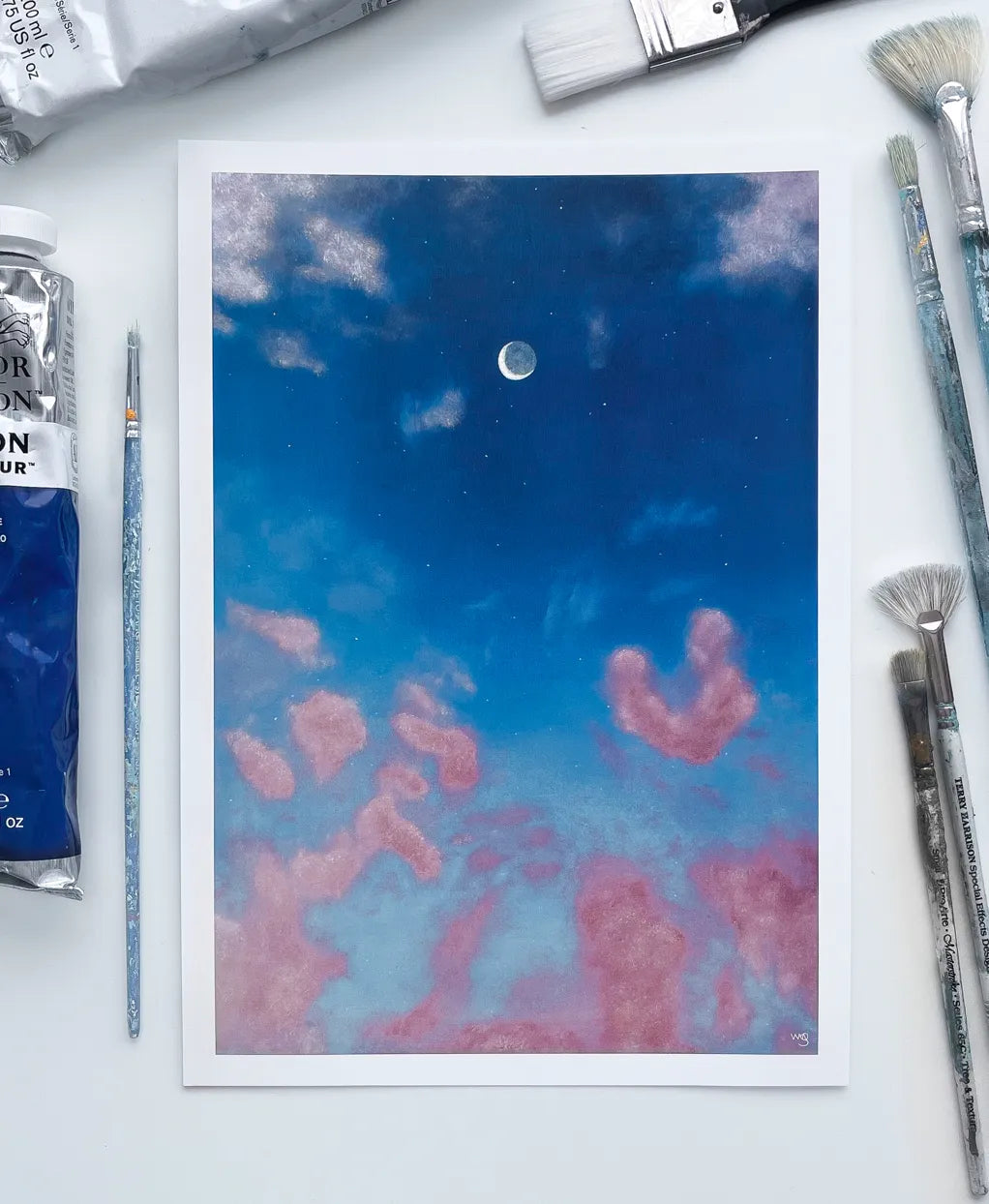 "Lovely Nightsky" Print