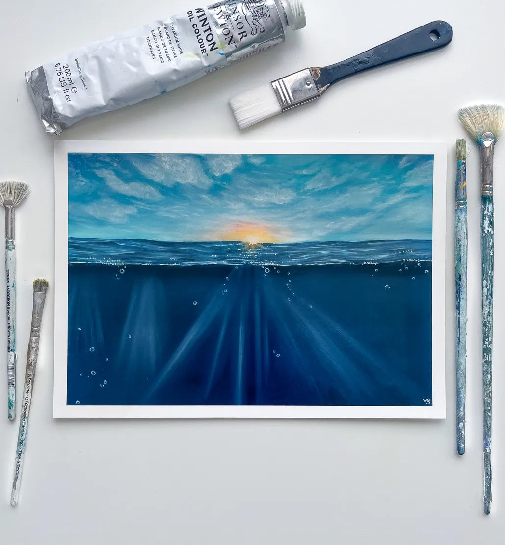 "Sunny Underwater" Print