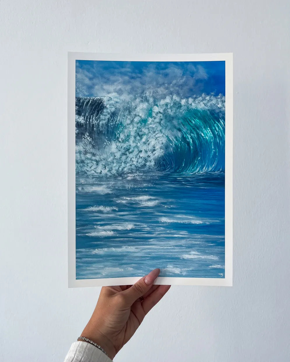 Inspiring Wave | 50x70cm Oil Painting