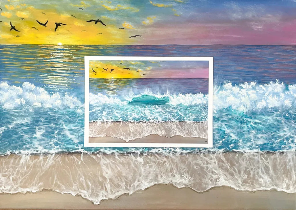 "Beach Sunset" Print