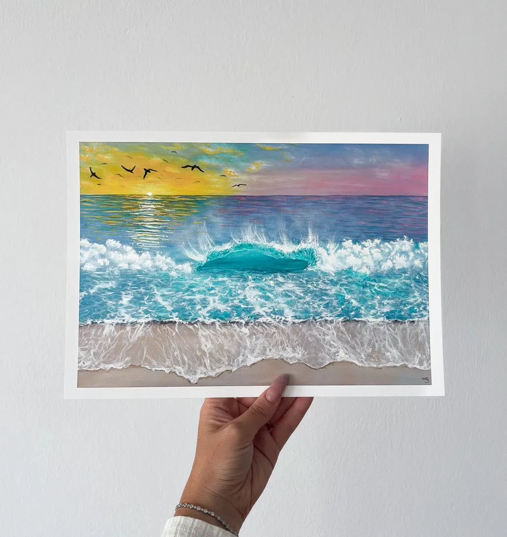 "Beach Sunset" Print