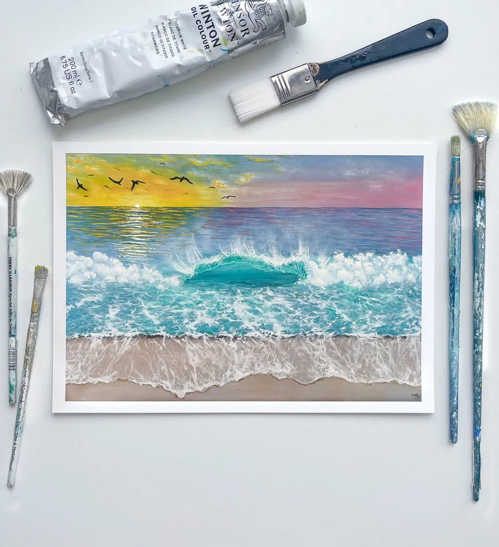 "Beach Sunset" Print