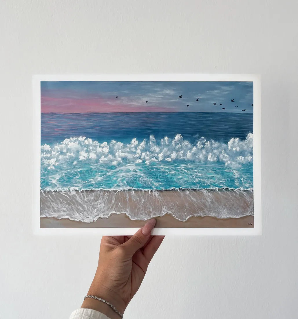 "Beach Sunset" Print