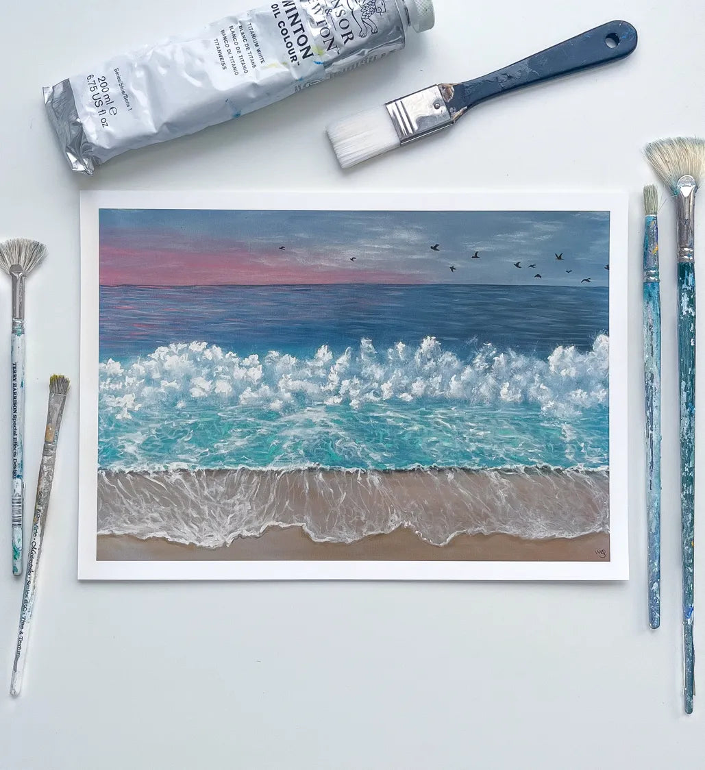 "Beach Sunset" Print