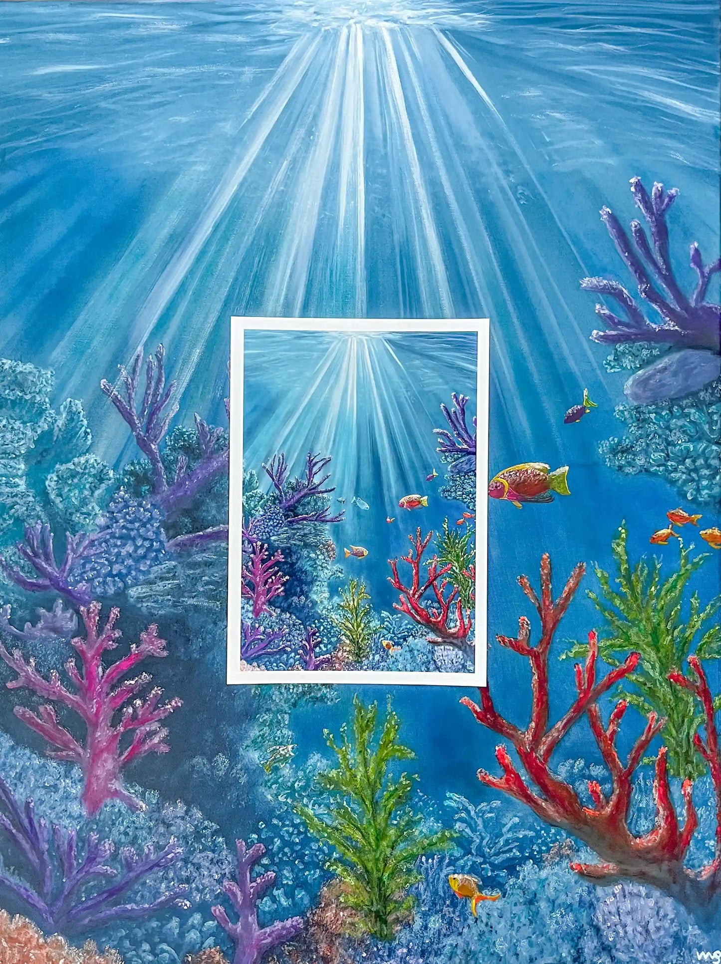 Underwater Scenery | 60x80cm Oil Painting