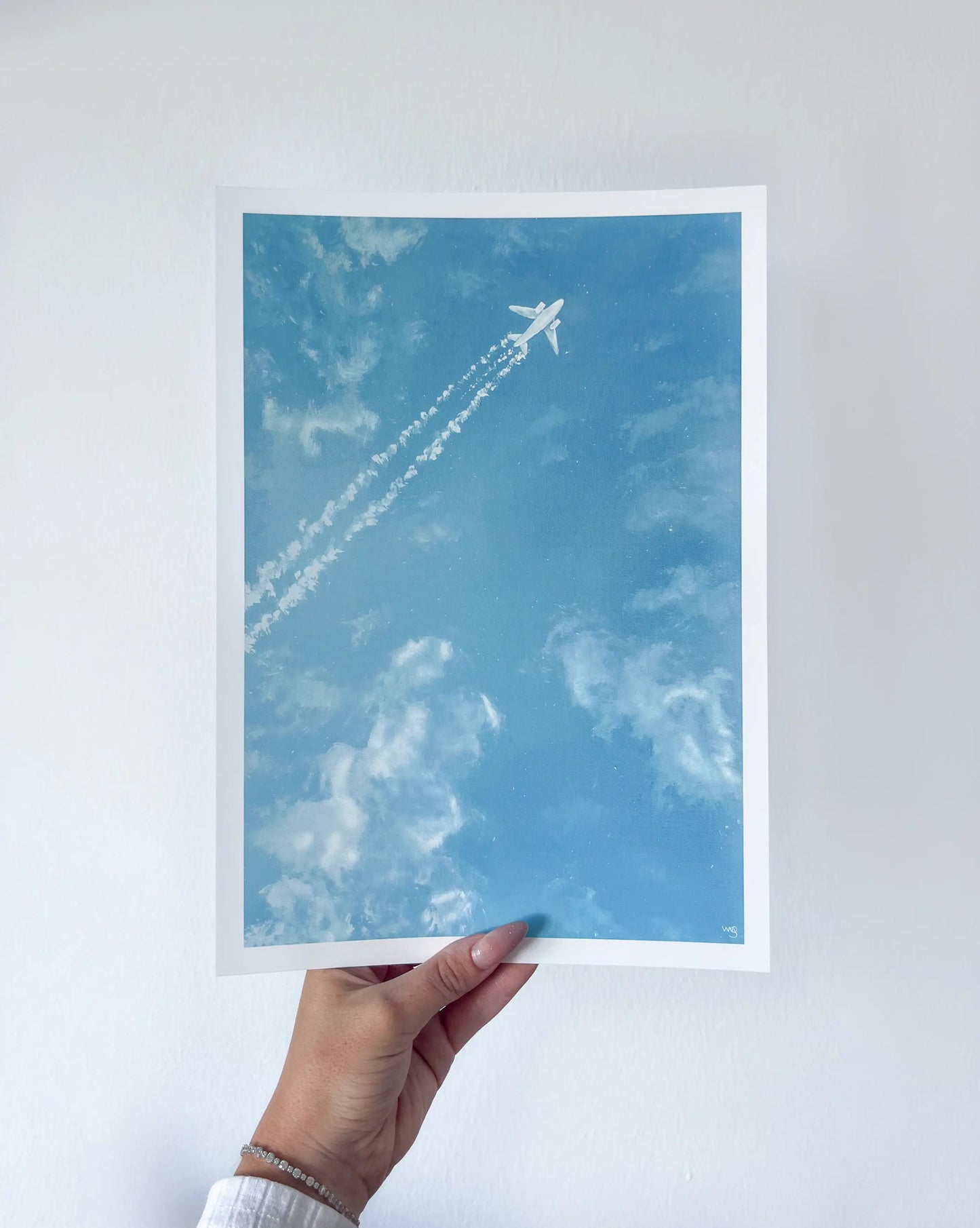 Airplane | 50x70cm Oil Painting