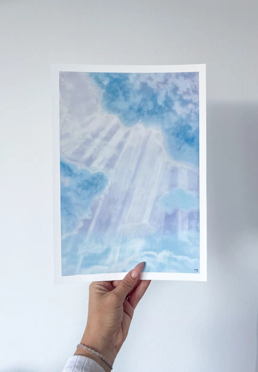 Angel Sky | 50x70cm Oil Painting
