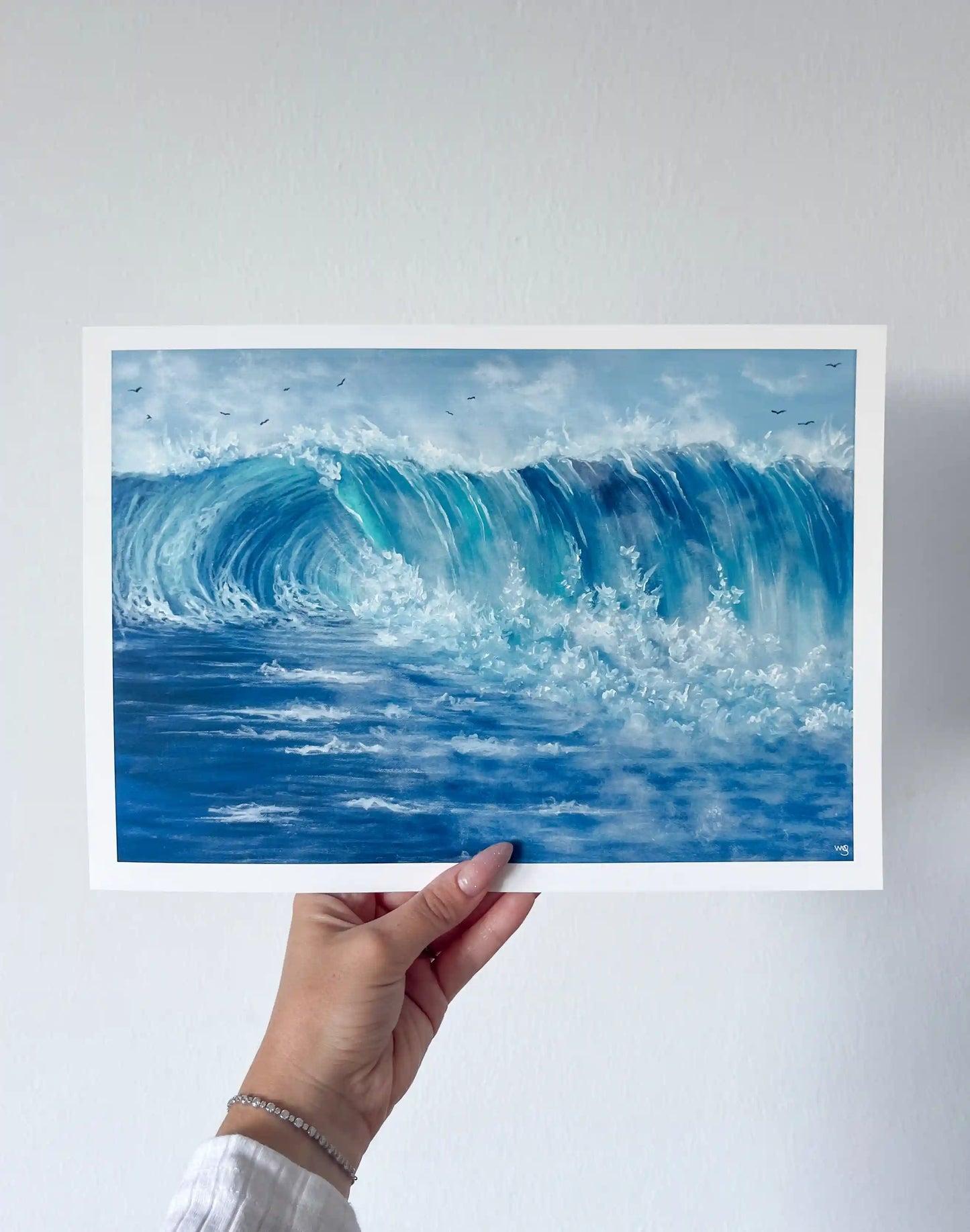 Second Wave | 70x50cm Oil Painting