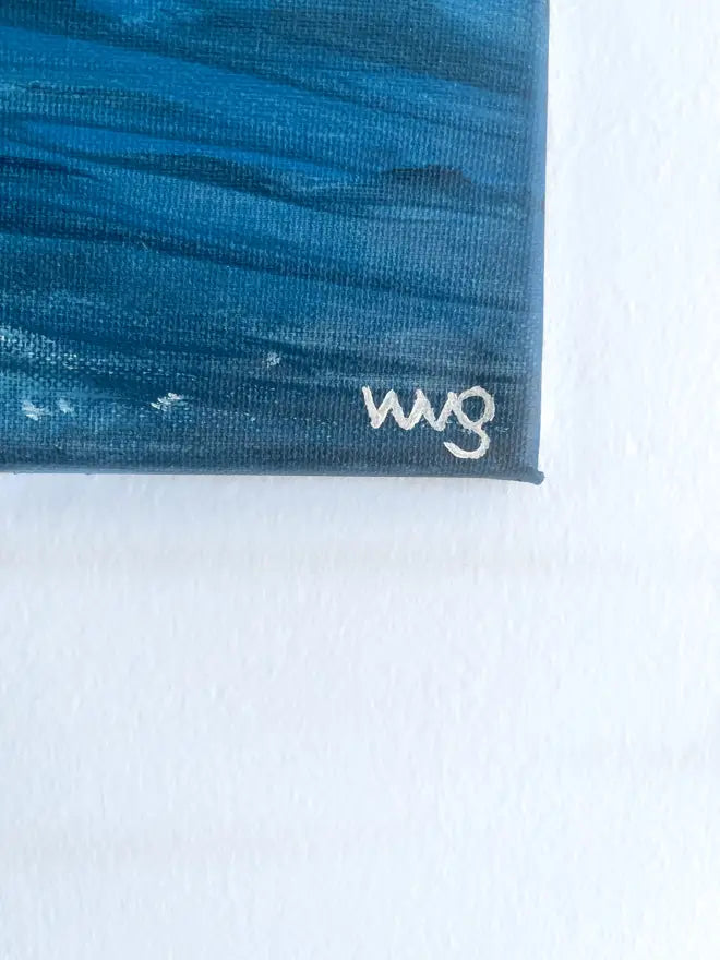 Sparkly Ocean Wave | 70x50cm Oil Painting