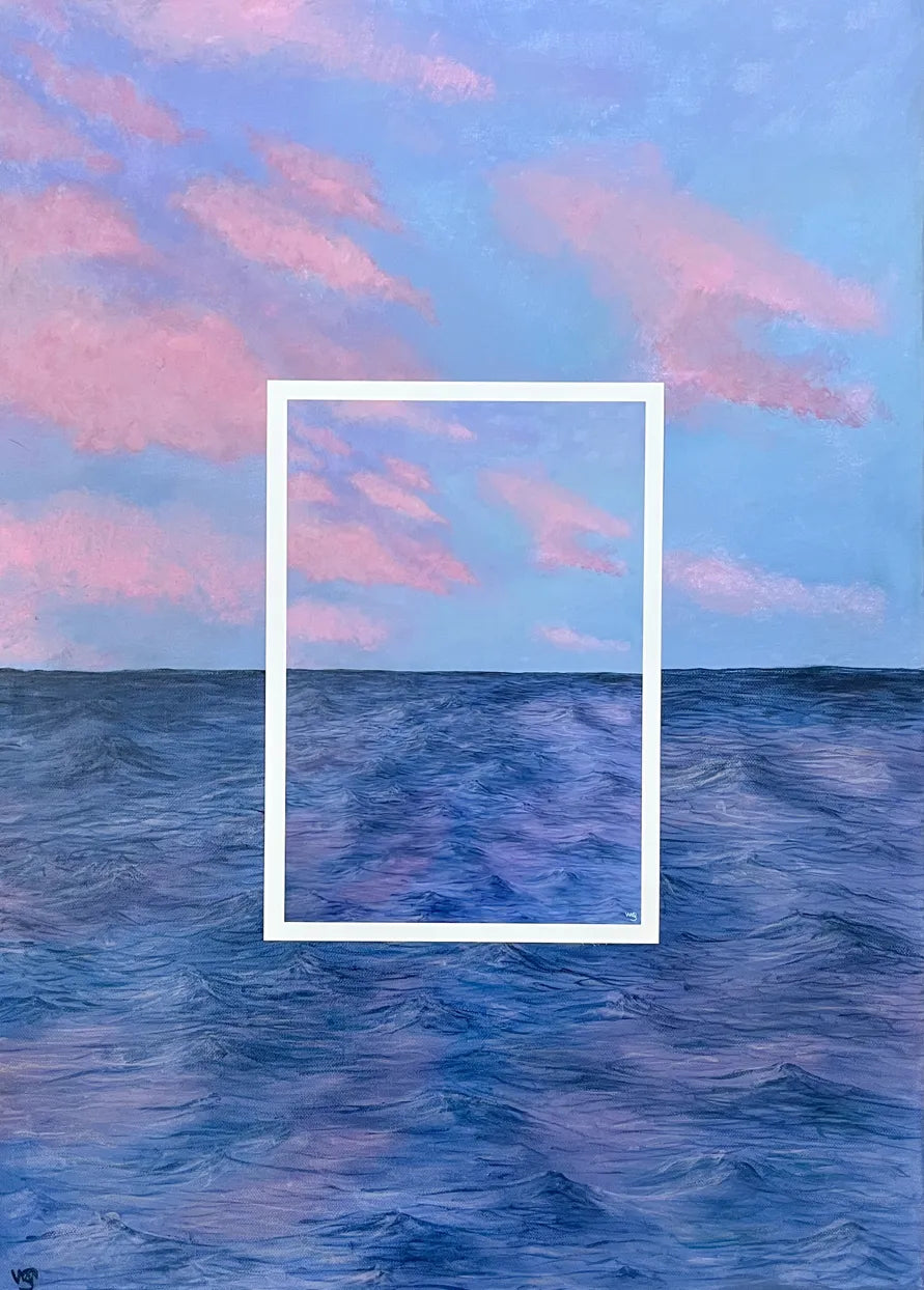 "Cotton Candy Ocean" Print