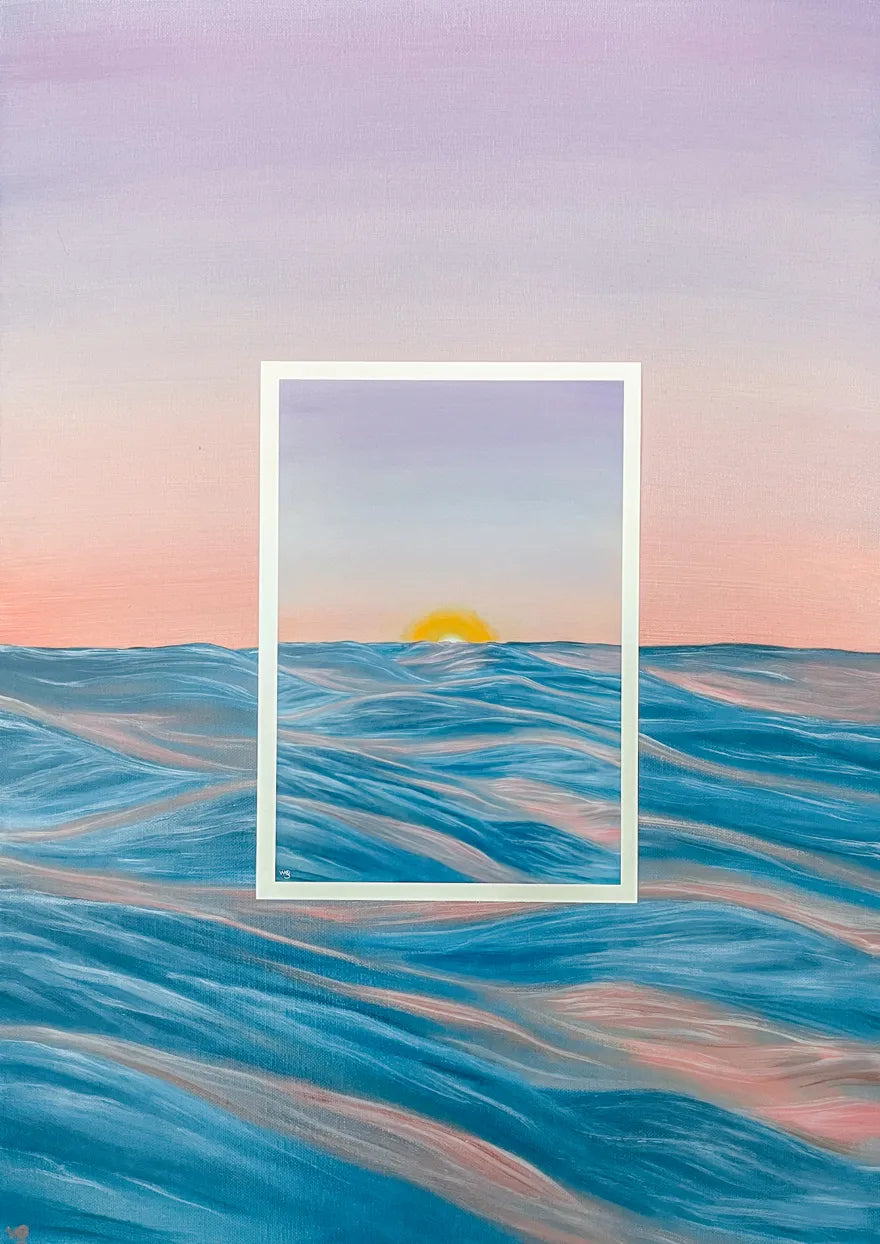 "Monologue of the Ocean" Print