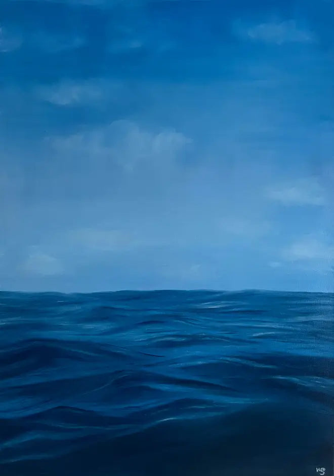 Blue Ocean | 50x70cm Oil Painting