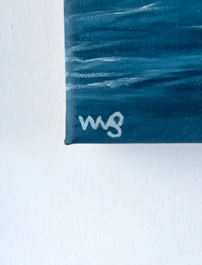 Cloudy Ocean | 50x70cm Oil Painting