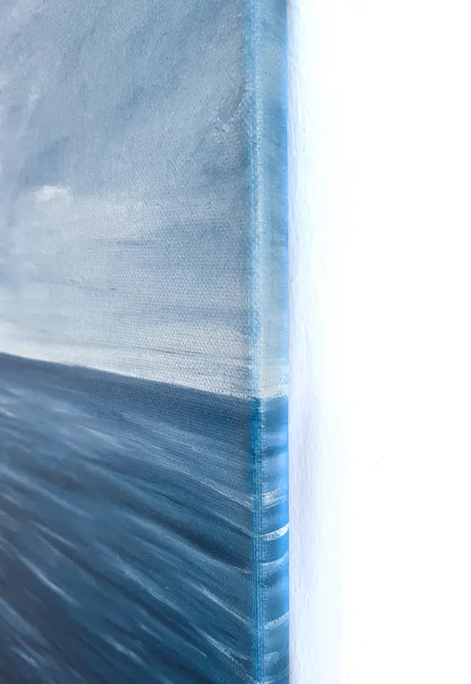 Cloudy Ocean | 50x70cm Oil Painting