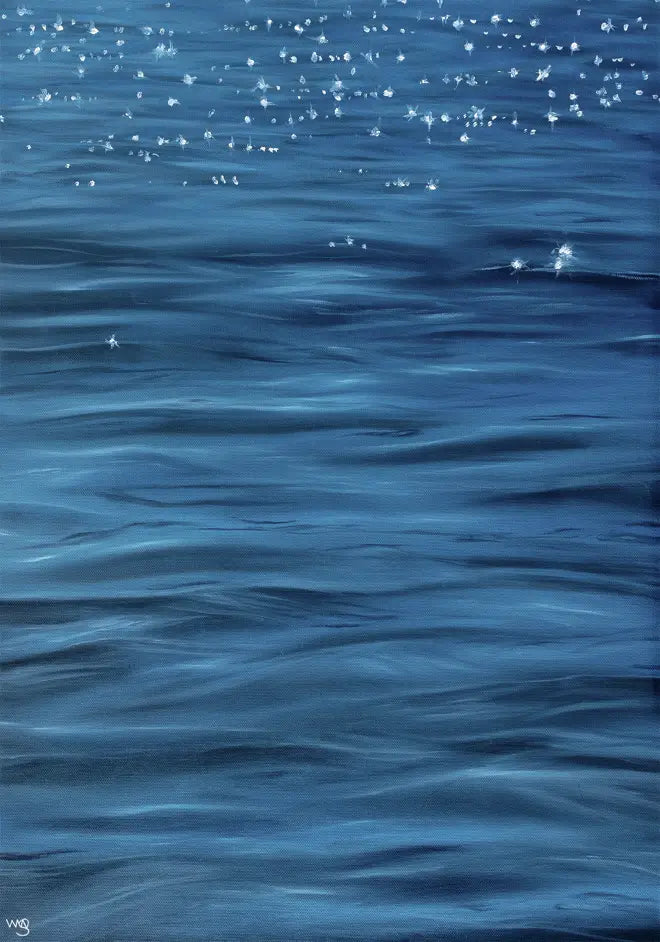 Sparkly Water | 50x70cm Oil Painting