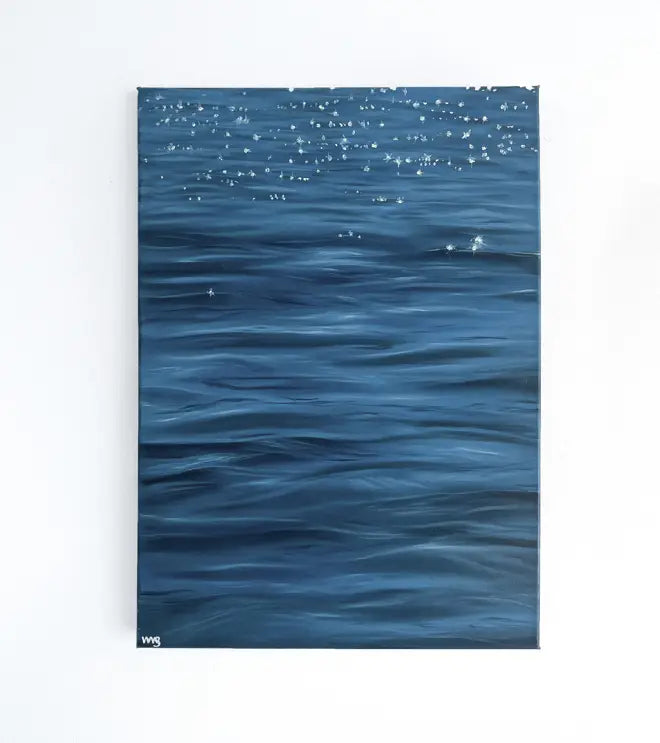 Sparkly Water | 50x70cm Oil Painting