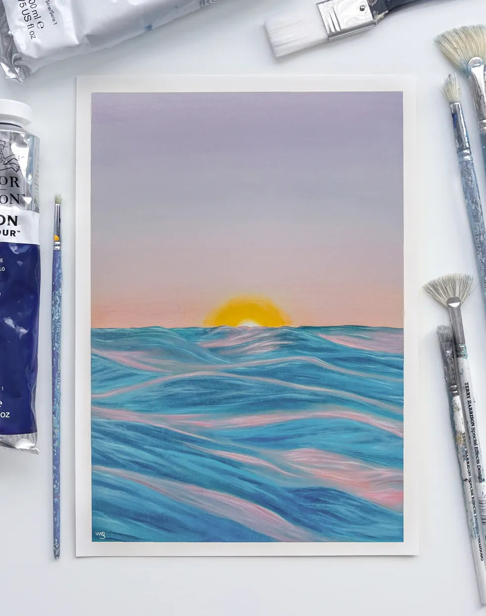 "Monologue of the Ocean" Print