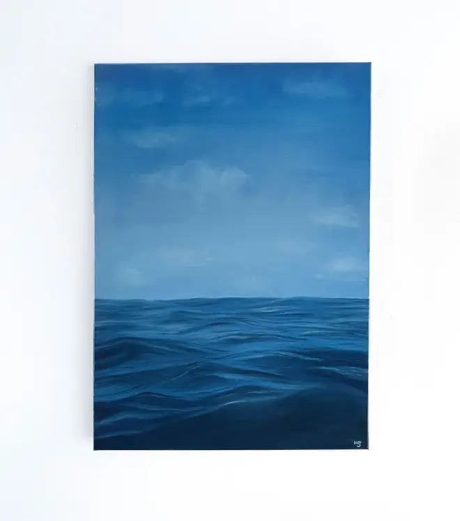 Blue Ocean | 50x70cm Oil Painting
