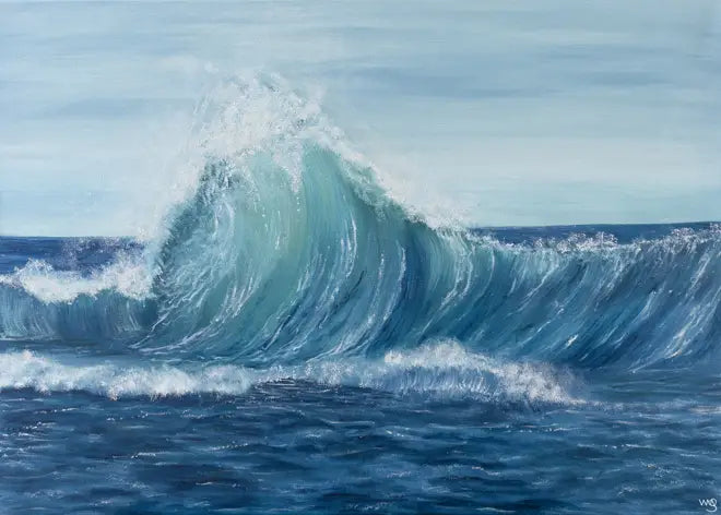High Wave | 70x50cm Oil Painting
