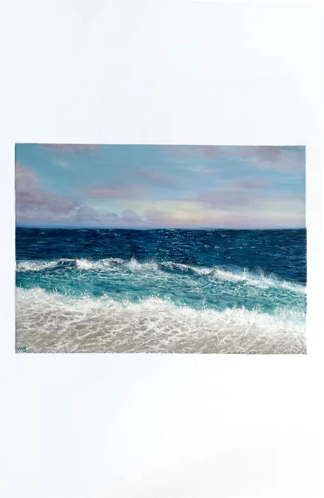 Romantic Beach | 70x50cm Oil Painting
