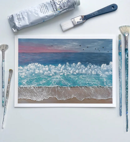 "Beach Sunset" Print