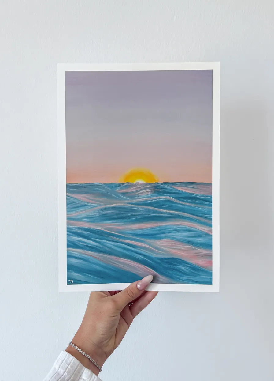 "Monologue of the Ocean" Print